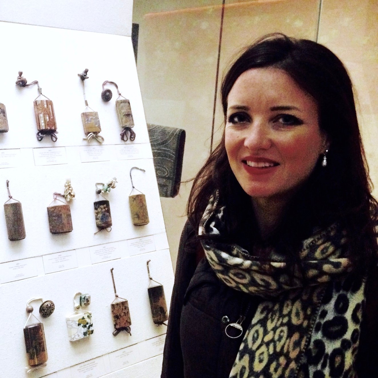 Sophie Nicoll in her studio